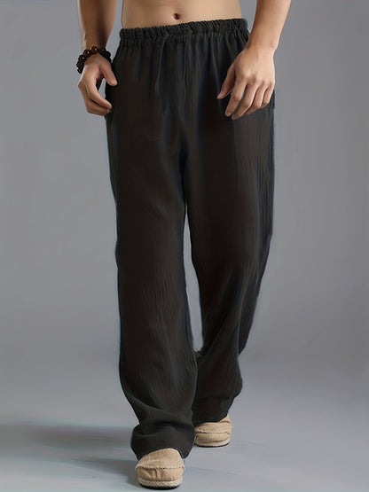 Ethan | Casual Linen Pants for Men - Breathable Comfort Wear