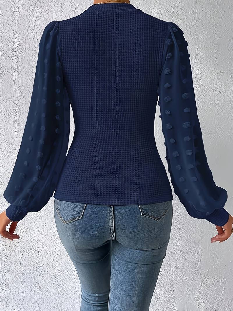 Zyrah | Chic Long Sleeve Blouse for Stylish Women Outfit