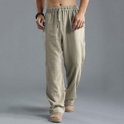 Ethan | Casual Linen Pants for Men - Breathable Comfort Wear