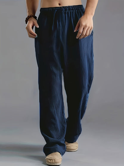 Ethan | Casual Linen Pants for Men - Breathable Comfort Wear