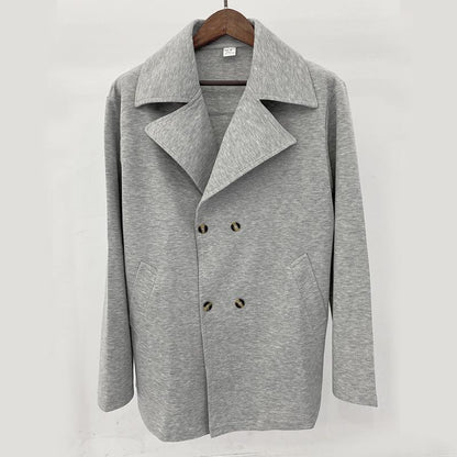 Sorez | Double-Breasted Men's Coat for Stylish Look