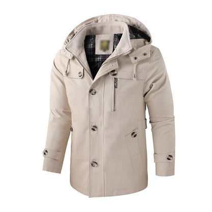 Merrick | Stylish Men's Hooded Jacket for Outdoor Comfort