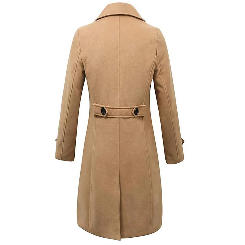 Ryven | Double Breasted Men's Coat for Timeless Elegance